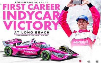 Kyle Kirkwood wins Long Beach for 1st career IndyCar victory