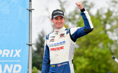 KIRKWOOD HEATS UP INDY LIGHTS CHAMPIONSHIP BATTLE WITH PORTLAND RACE 2 WIN